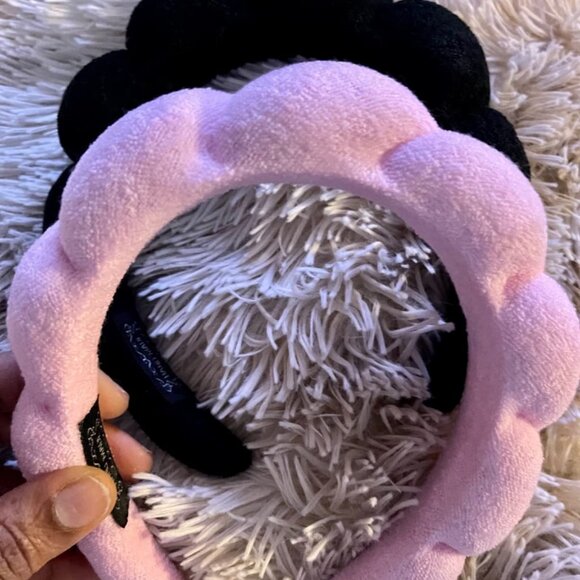 Accessories - Spa Headbands Set of 2 • Terry Cloth Skincare Face Wash Bands